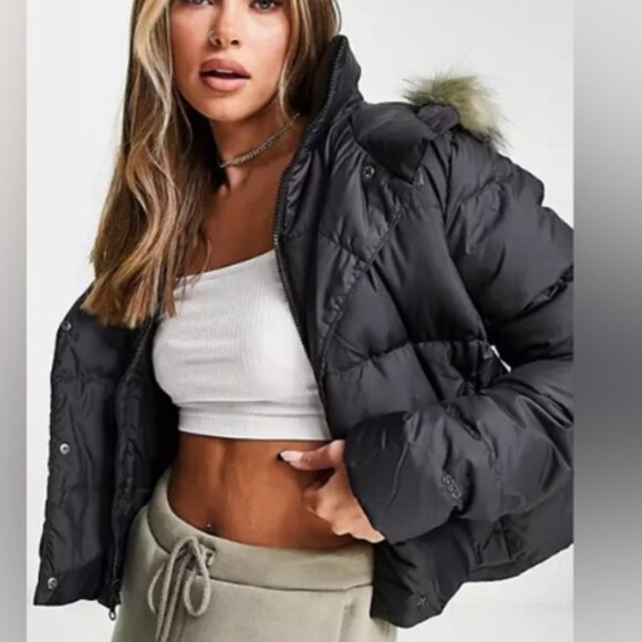 NWT THR NORTH FACE DEALIO DOWN SHORT PARKA SIZE XXL - Picture 1 of 13